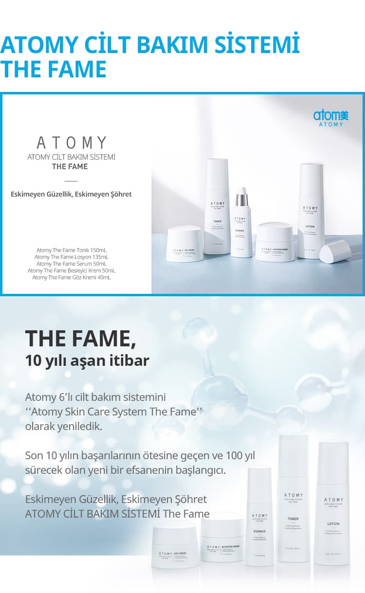 Atomy skin care products